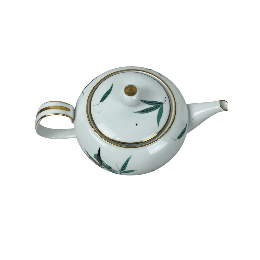 Noritake 5440 China Bamboo Teapot C. 1959 - Picture 5 of 7